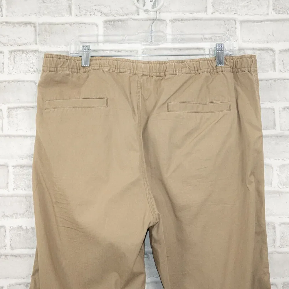 OUR LEGACY Khaki Gabardine Trouser Joggers cotton Size 52